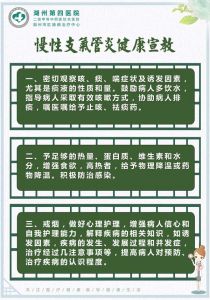 慢性支氣管炎健康宣教